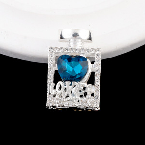 2025 vente chaude amour strass cristal coeur parfumé forme perles pour stylos bijoux à bricoler soi-même téléphone chaînes accessoires - Product Image 5