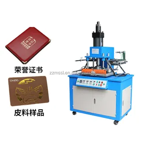 Digital Hot Foil Stamping Machine Gold Silver Foil Leather Logo Embossed Hot Stamping Machine