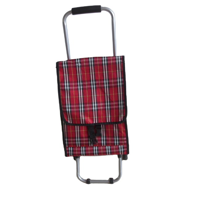 High Quality 600D Oxford Fabric With 1.8mm Aluminium Frame Shopping Trolley Smart Cart and Trolley Bag Shopping Fold