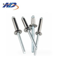 Stock en gros 304 rivet tirant le noyau en acier inoxydable semi-acier à tête ronde M3M4-M6.4 de rivet tirant le noyau à bouche ouverte
