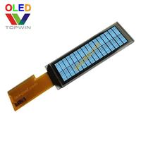 Pantalla OLED Monocromática de 2.26'' (2.26 Pulgadas) 16x2 Caracteres, Tipo 33 Pines, UG-1602ASWCG01, Interfaz Paralela, SPI, I2C, Más Vendida