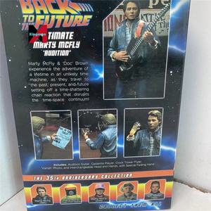 Figurine de collection Marty McFly avec guitare du film Retour vers le futur, modèle en plastique - Product Image 4