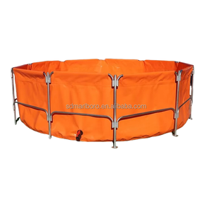 SDM 10000L折りたたみ魚農業タンクターポリンティラピア/ナマズ魚池エビ池ライナー - Product Image 6
