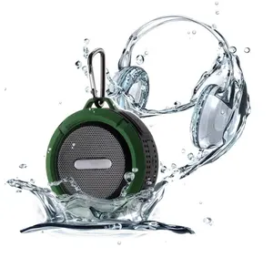 bleutoothスピーカーfm Suppliers-2020 Hot Amazon Mini Wireless Blue歯Speaker Led Display Wireless Waterproof Blue歯Speaker