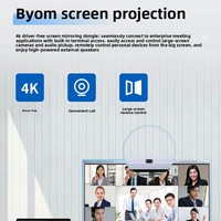 Pantalla Interactiva LCD 4K de 65 Pulgadas BOE, con 20 Puntos Táctiles, para Conferencias y como Pizarra Digital, Todo en Uno para Reuniones Empresariales