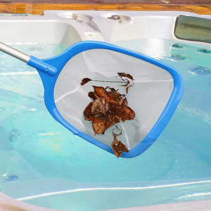 Alat Penyapu Daun Kolam Renang Rhonda Hot Tub Spa dengan Tiang Aluminium 12'' dan Jaring Ultra Halus Ringan untuk Kolam Renang Kecil - Product Image 3