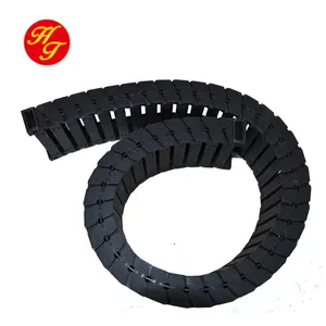 HTTL protective tracks tray towline energy cable chain plastic wire hose carrier for laser cutting machine