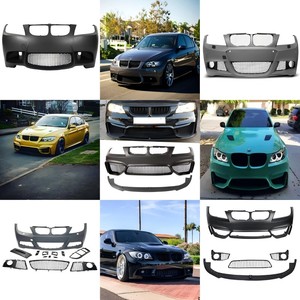 Modificación de Carrocería de Alta Calidad para Auto Serie 3 E90 <span class=keywords><strong>E91</strong></span> LCI M Sport 2009-2012, Lip Delantero para Parachoques Delantero M Sport - Product Image 2