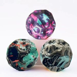 Jincan High-Porosity PU Foam Elastic Stress Relief <b>Ball</b> Large Pinhole 7cm 46g Multi Color Unisex 5 to 7 Years <b>Squeeze</b> Toy - Product Image 2