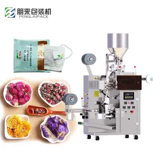 classic filter paper tea bag with own brand tag and string packing machine price range USD 3800-5800 for small business