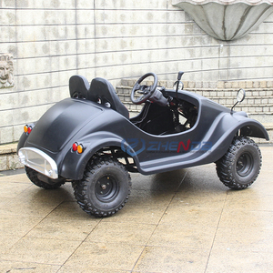 Coche clásico convertible negro de 2 asientos, coche turístico vintage antiguo, coche clásico eléctrico hecho en China con certificación CE - Product Image 6