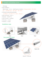 Support de montage de panneau solaire en acier inoxydable et aluminium, support mural à 90 degrés, articulé, 41 pouces, installation de panneaux solaires