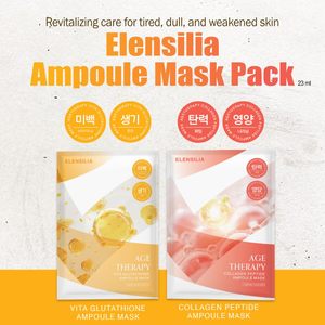 Masque en tissu Elensilia Age Balance, 25 unités, coton, 120g, hydratant, lissant, pour tous types de peaux (Vita Glutathion) - Product Image 3
