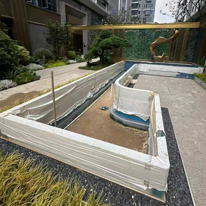 Customized Luxury Outdoor Acrylic Swimming <b>Pool</b>, Modern Outdoor Swimming <b>Pool</b> - Product Image 1