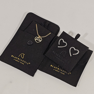 8*8 Soft Velvet Jewelry Gift <b>Pouch</b> with Metal Snaps Custom Logo Flip-Top Ring Bracelet Watch Storage Bag - Product Image 2