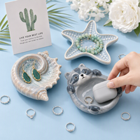 Kit Fai-da-Te per Modellare Animali con Perline e Vasetti di Argilla con Colori per Grossisti di Articoli Artigianali