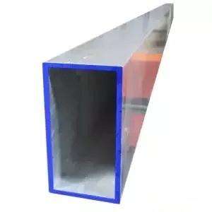 ASTM B221 Alu 6061 6063カスタム中空アルミニウム押出正方形長方形金属アルミニウムパイプチューブ - Product Image 2