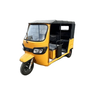 Popular Triciclo Eléctrico de 9 Asientos Tuk Tuk Mototaxi para Pasajeros Taxi de Seis Asientos con Carrocería Abierta Triciclo Eléctrico de 3 Ruedas a Batería - Product Image 1
