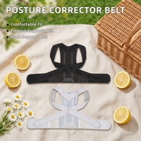 Ceinture de Correction Posturale Ajustable pour Adultes, Respirante, Durable et Portable, avec Soutien pour Soulager la Douleur du Dos et des Épaules