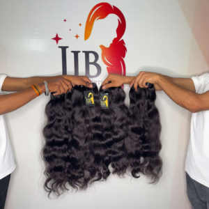 มัดผมมนุษย์สำหรับต่อผมมนุษย์มัดเป็นลอนสำหรับผมมนุษย์มัดเป็นลอน - Product Image 1