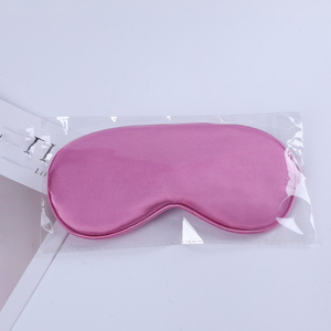 Thiết Kế Mới Tinh Khiết Màu Đàn Hồi Satin Lụa Mặt Nạ Mắt Dropshipping Biểu Tượng Tùy Chỉnh Mặt Nạ Ngủ - Product Image 5