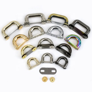 Meetee BD302 14/17mm Accesorios de Ferretería para Bolsos y Carteras, Kits de Reparación de Cuero para Cinturones, Gancho de Aleación, Anillo en D de Puente Arqueado, Hebilla - Product Image 4