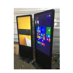 43 50 55 58 Inch Siêu Mỏng Máy Tính Tất Cả Trong Một Công Suất 10 Điểm Màn Hình Cảm Ứng Máy Nghe Nhạc Quảng Cáo Sàn Đứng Totem Lcd Quảng Cáo Hiển Thị - Product Image 1