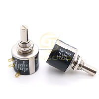 Potentiomètre MOD534 RES 2W 100R 200R 500R 1K 2K 5K 10K 20K 50K 100K ohms 5% 10 tours bobinés multitours 534-1-1 FABRIQUÉ EN CHINE