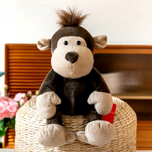 Set <span class=keywords><strong>de</strong></span> Juguetes <span class=keywords><strong>de</strong></span> Peluche <span class=keywords><strong>de</strong></span> <span class=keywords><strong>Mono</strong></span> y Mapache, Decoración <span class=keywords><strong>de</strong></span> Mesa para Fiestas Temáticas del Bosque, Animales <span class=keywords><strong>de</strong></span> Peluche, ODM OEM, Logotipo Personalizado, Regalo <span class=keywords><strong>de</strong></span> Cumpleaños, Artículo para Eventos - Product Image 4