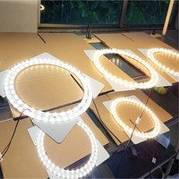 Module LED en aluminium de haute qualité AC230V 50Hz DOB dimmable, faisceau de 180 degrés, 90Ra, 3000K, 4000K, 28W, D320, carte PCB LED PCBA