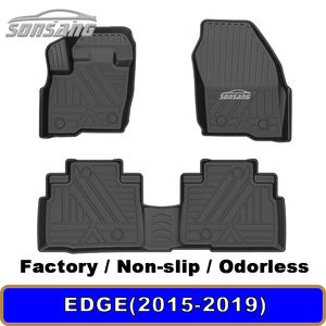 Tapis de sol de voiture SONSANG TPE pour Ford Edge 5 places 2015 2019 Tapis de voiture personnalisés toutes saisons - Product Image 2