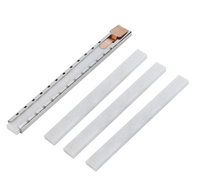 Marqueurs plats en ardoise stéatite stylos à craie français pour le soudage à souder craies naturelles pour Textiles acier fonte amovible