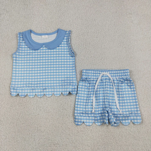 Conjuntos de Ropa para Niños al por Mayor, Ropa de Verano, Pantalones Cortos de Camuflaje sin Mangas, Conjunto para Niñas - Product Image 4