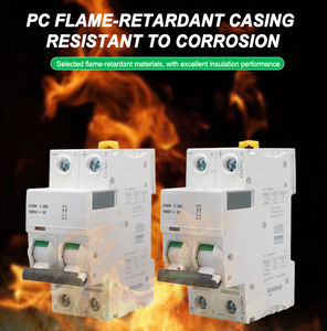 63A 2P мини-выключатель DC 60N 1000 В Номинальное напряжение 6KA размыкающая способность защитный MCB для LI - Product Image 2