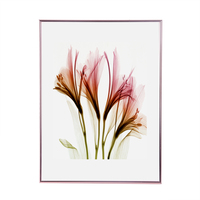 Vente en gros de peinture murale personnalisée pour décoration intérieure cadre photo en métal toile cristal peinture en porcelaine