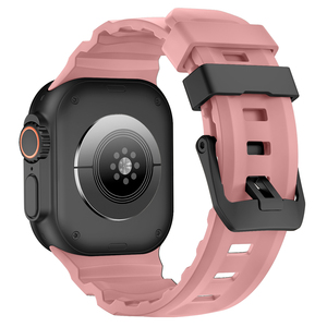 <span class=keywords><strong>Bracelet</strong></span> de montre en silicone et titane BEEFLYPOWER compatible avec <span class=keywords><strong>Apple</strong></span> <span class=keywords><strong>Watch</strong></span> <span class=keywords><strong>Ultra</strong></span> 2 11 10 9 8 IWatch 42 mm 45 mm 46 mm 49 mm - Product Image 4