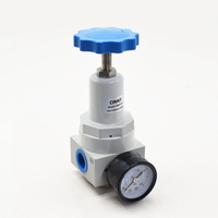 Régulateur de pression d'air haute pression 4Mpa QTYH avec manomètre HQTY-08 HQTY-15 HQTY-25