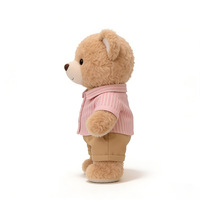 Jouets en peluche ours en peluche mignons avec pull, vente en gros, jouets en peluche personnalisés en forme d'ours animal