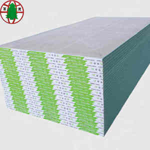 Chine Cloison sèche classée au <span class=keywords><strong>feu</strong></span> Cloison placoplâtre 9mm 12mm 16mm Carreaux <span class=keywords><strong>de</strong></span> plafond en gypse étanche Cloison sèche Plaque <span class=keywords><strong>de</strong></span> plâtre - Product Image 1