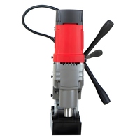 Perceuse magnétique à vitesse unique BAOJIE BJ-19, machine de perçage industrielle portable pour le perçage et le taraudage de plaques d'acier
