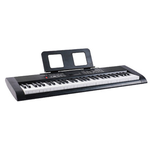 Đàn piano kỹ thuật số 61 phím có thể sạc lại cho tất cả bàn phím đa chức năng với màn hình LCD <span class=keywords><strong>100</strong></span> tông màu & bàn phím điện tử thiết kế di động - Product Image 4