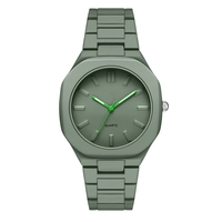 Virtue Damen-Luxus-Legierungsuhr mit individuellem Logo, Quarzwerk, wasserdicht 3BAR, 36mm Zifferblatt, Armband-Stil