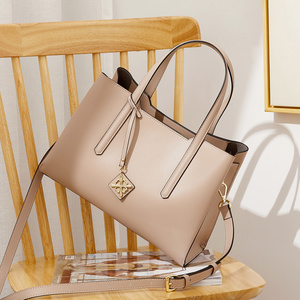 Sac à main en cuir de vache véritable pour femme, grand sac, fourre-tout classique, à glands, tendance, nouveau, 2022, prix en gros - Product Image 3