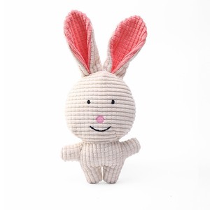 Juguete de peluche para perros, juguete chirriante con forma de animal, juguete masticable con sonido para jugar en interiores - Product Image 5