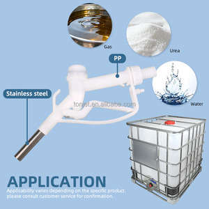 Boquilla de Repostaje Manual de Acero Inoxidable y Polipropileno de 20 mm con Agarre Antideslizante y Diseño Ergonómico para Riego de Jardines y Huertos - Product Image 2