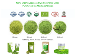 Poudre de matcha biologique USDA de qualité supérieure, matcha culinaire/cérémoniel pour la pâtisserie et la boisson, prix bas - Product Image 6