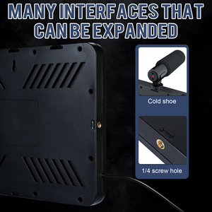 لوحة إضاءة LED احترافية 168 مع 280 خرزة إضاءة LED ساطعة لخلفية الفيديو واستوديو التصوير الفوتوغرافي والفيديو - Product Image 5