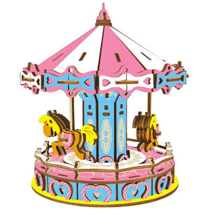 Vente flash : Puzzle en <span class=keywords><strong>bois</strong></span> 3D <span class=keywords><strong>à</strong></span> faire soi-même, modèles réalistes de vendeurs ambulants, jouets éducatifs pour enfants - Product Image 3