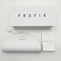 Boîte en papier blanc Lunettes Logo personnalisé Luxe Populaire Emballage unique Vernis à ongles Huile Cadeau Vente en gros Boîte en papier pour lunettes