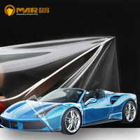 Rouleau de film de protection de peinture TPU K130 personnalisé, prix d'usine film de protection de voiture transparent, film de vinyle d'enveloppe de voiture